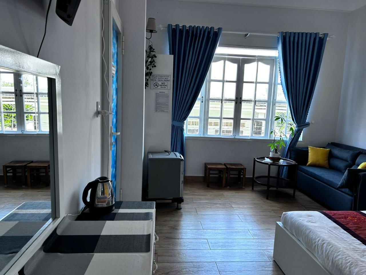 Ferienwohnung The Blue House Đà Lạt Exterior foto